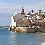 ático Con Vistas Al Mar, Solarium Privado Y Piscina Apartamento