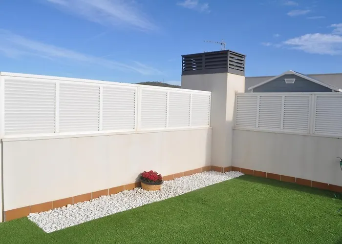 Atico Con Vistas Al Mar, Solarium Privado Y Piscina Appartement