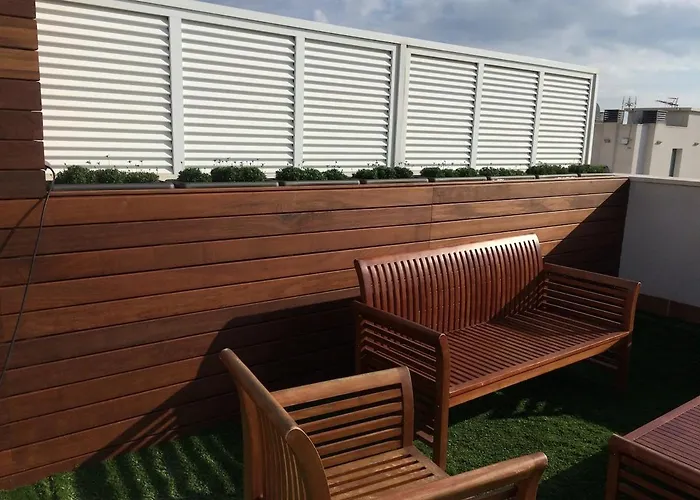 Atico Con Vistas Al Mar, Solarium Privado Y Piscina * Sitges